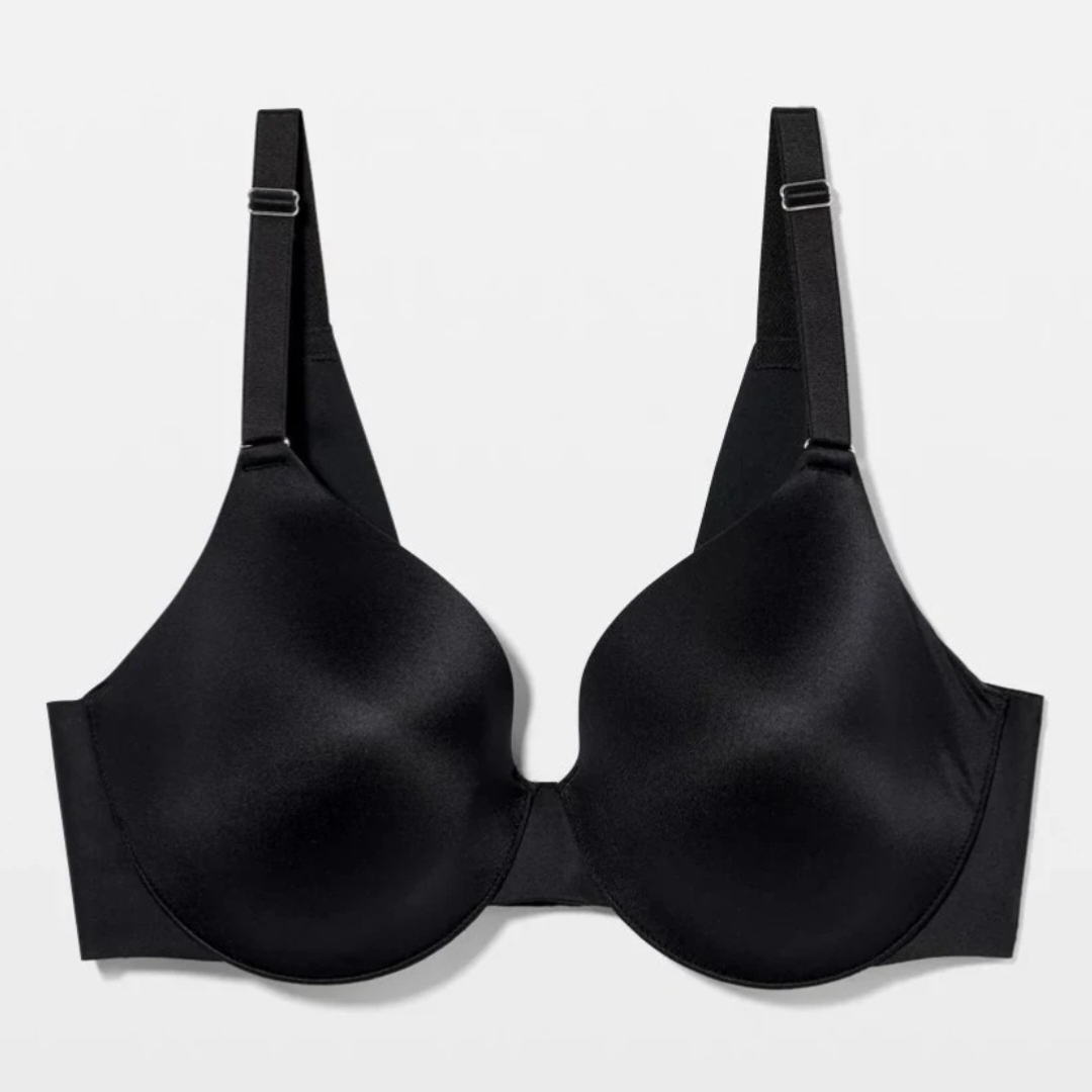 Soma 36d Set Of 4 Black Smooth Underwire T-Shirt Bras With Molded Cups